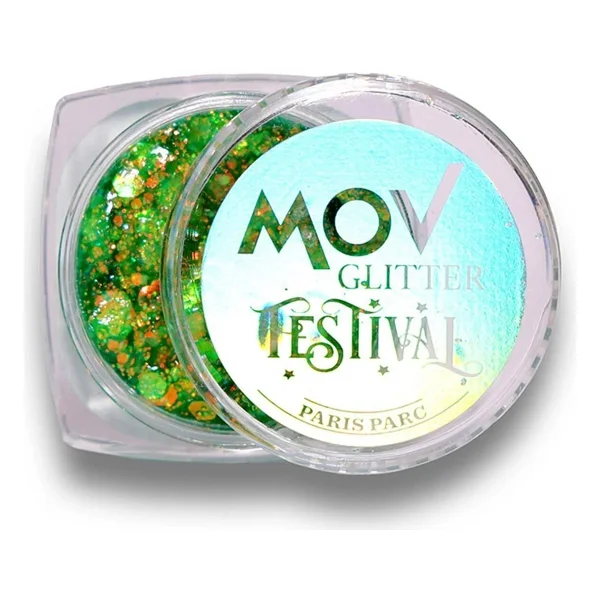Mov Glitter Festival Paris Parc Vücut Simi - Görsel 2