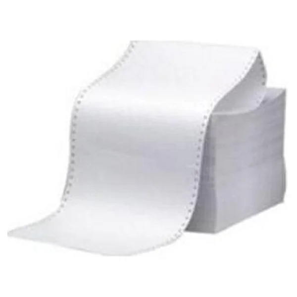 Umur Sürekli Form Kağıdı 11x24 Cm 60 G 2000 Adet Beyaz Renkli Kullanıma Uygun - Görsel 3