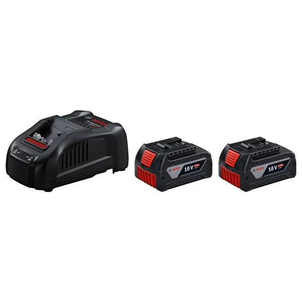 Bosch Gal 1880 Cv Şarj Cihazı + 2 X Gba 18 V 5 Ah Yedek Akü - Görsel 2