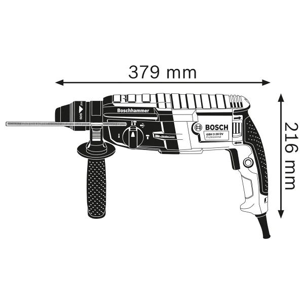 Bosch Gbh 2-28 880 W Pnömatik Kırıcı-Delici - Görsel 3
