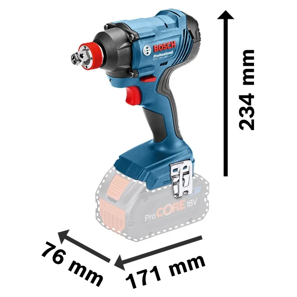 Bosch Gdx 180-Li Somun Sıkma Makinesi - Görsel 3