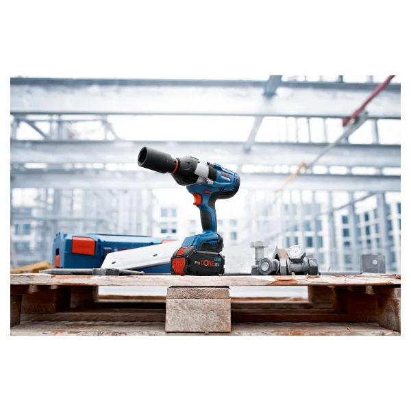Bosch Gds 18v-1050 H Çift Akülü 5 Ah Somun Sıkma Makinesi - Görsel 5