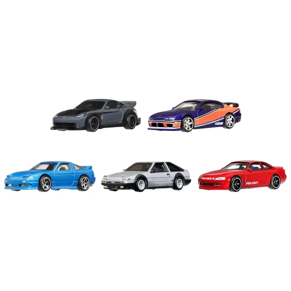 Hot Wheels Fast And Furious Tokyo Drift Bundle 5'li Araba Seti Jfl99 - Görsel 7