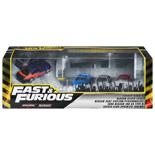 Hot Wheels Fast And Furious Tokyo Drift Bundle 5'li Araba Seti Jfl99 - Görsel 8