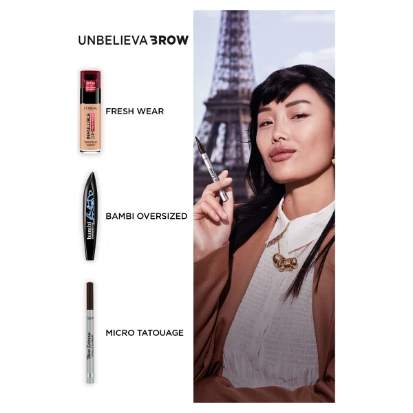 L'oreal Paris Unbelieva Brow Micro Tatouage Kaş Kalemi - Görsel 5