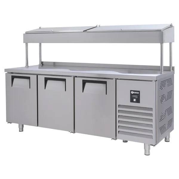 Iceinox Make Up Buzdolabı 440 Lt 3 Kapılı Yüksek - Görsel 5