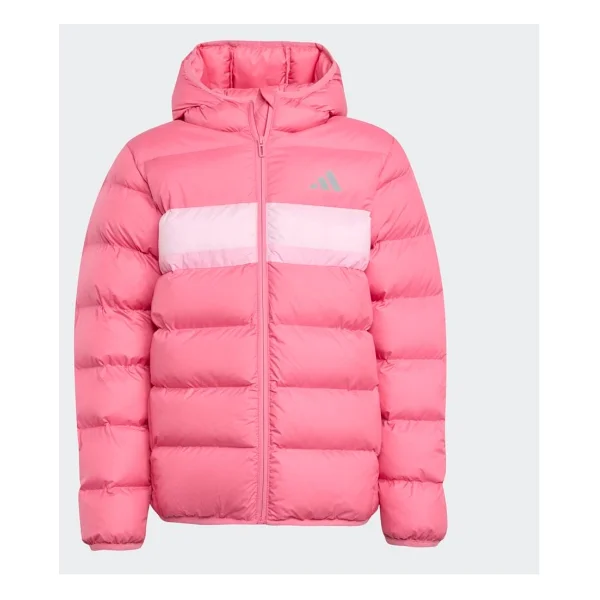 Adidas Synthetic Down Kapüşonlu Çocuk Şişme Mont - Görsel 10