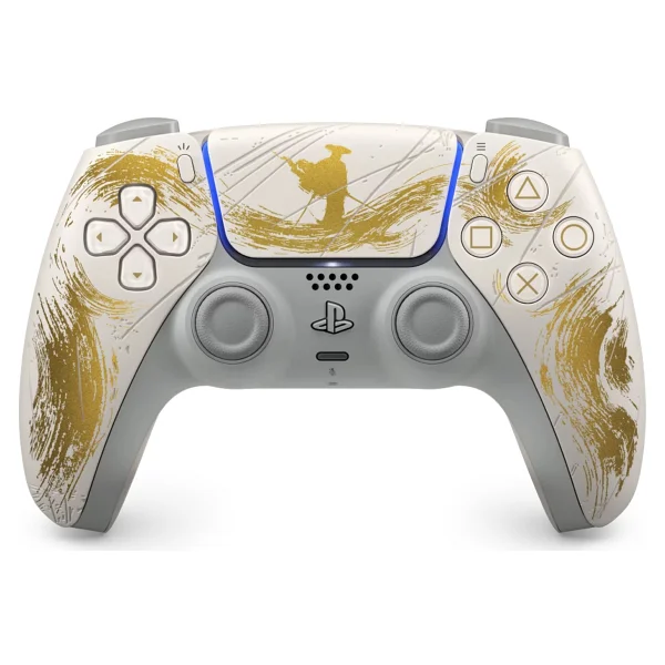 Sony Dualsense Gold Ghost Of Yötei Edition Kablosuz PS5 Oyun Kolu - Görsel 2