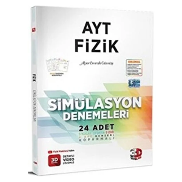 3d Yayınları Ayt Fizik Simülasyon Denemeleri - Görsel 2