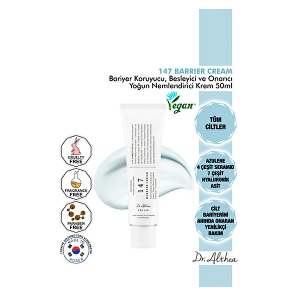 Dr. Althea 147 Barrier 50 Ml Nemlendirici Krem - Görsel 4
