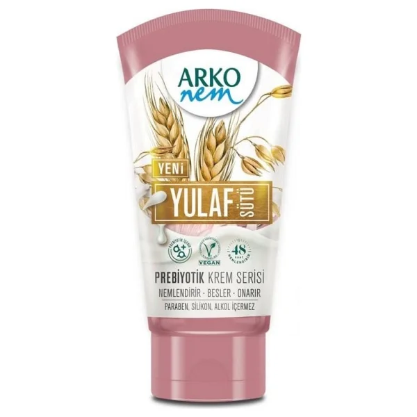 Arko Nem Prebiyotik Krem Serisi Yulaf Sütü 60 Ml El Ve Vücut Kremi - Görsel 2
