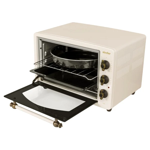 Simfer M3495 Rustik Bej 34 lt Mini Fırın - Görsel 4