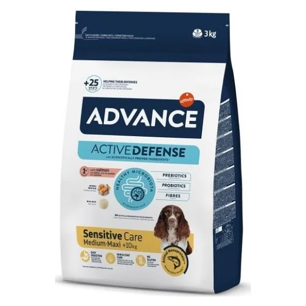 Advance Medium & Maxi Sensitive Somonlu 3 Kg Yetişkin Köpek Maması - Görsel 5