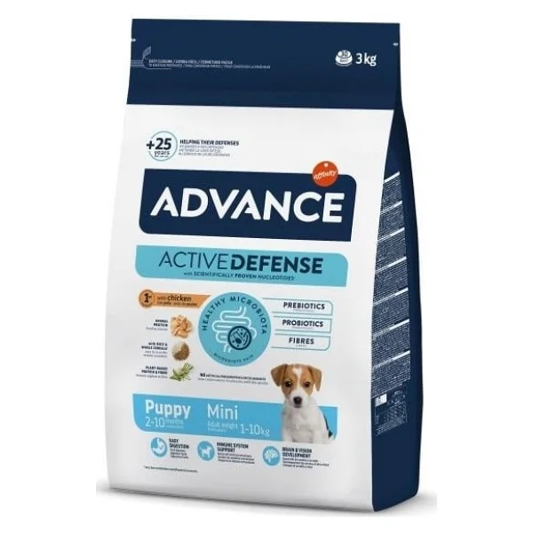 Advance Puppy Mini Tavuklu 3 Kg Küçük Irk Yavru Köpek Maması - Görsel 6