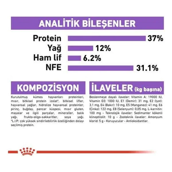 Royal Canin Sterilised 4 Kg Kısırlaştırılmış Yetişkin Kedi Maması - Görsel 8