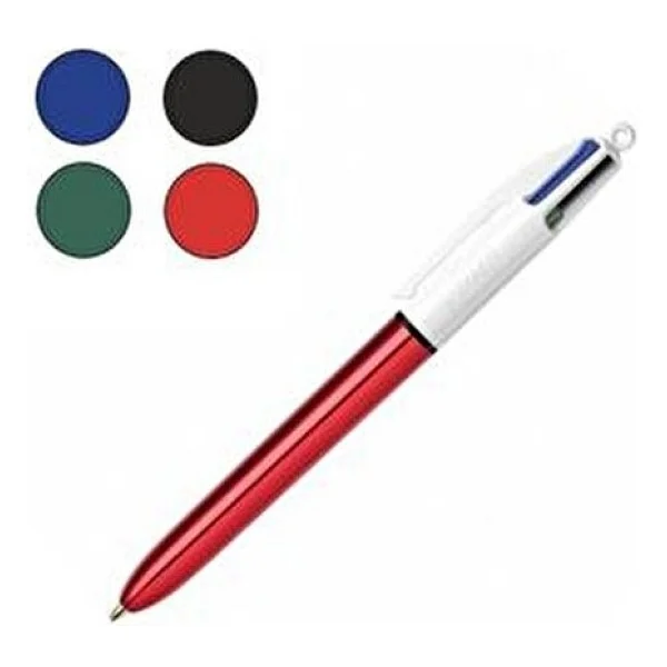 Bic Shine 4 Renkli Tükenmez Kalem - Görsel 3