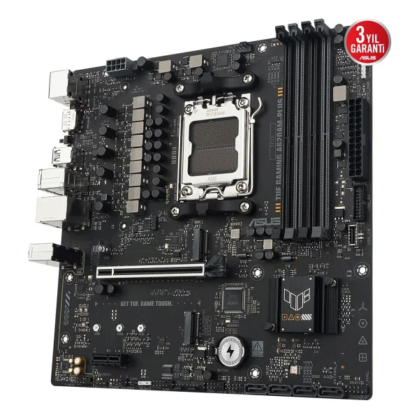 Asus Tuf Gaming A620am-Plus Wi-Fi AMD Am5 DDR5 Micro Atx - Görsel 8