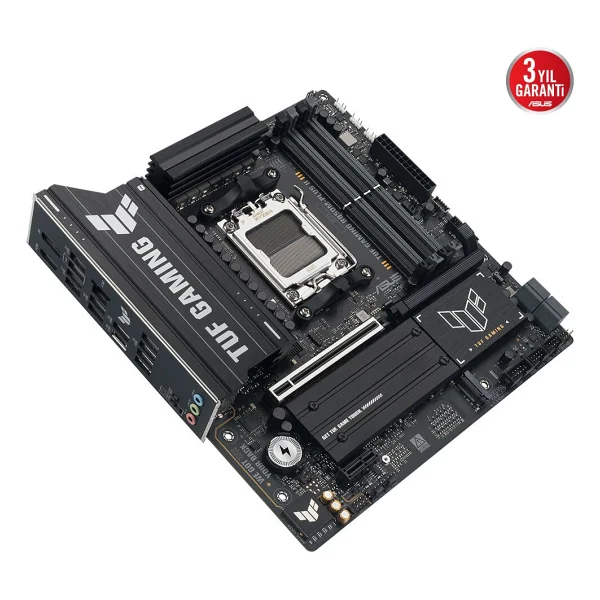 Asus Tuf Gaming B850m-Plus Iı AMD Am5 DDR5 Micro Atx Anakart - Görsel 7