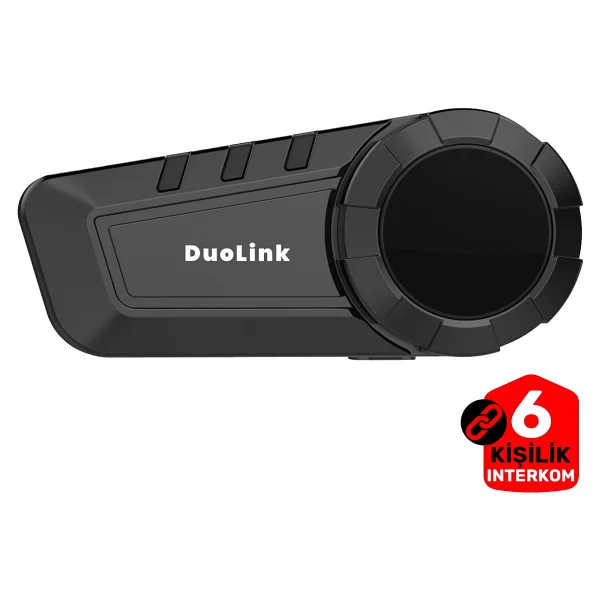 Duolink X06 Pro Motosiklet Kask İnterkom Bluetooth Intercom Kulaklık Seti - Görsel 6