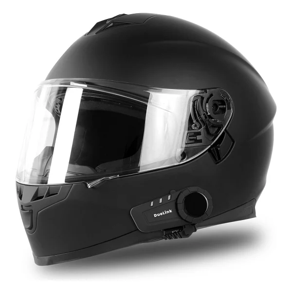 Duolink X06 Pro Motosiklet Kask İnterkom Bluetooth Intercom Kulaklık Seti - Görsel 4