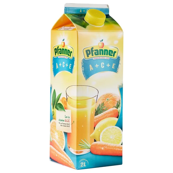Pfanner 2 Lt A+C+E Ve B+C+E Meyve Suyu 2 Li Paket - Görsel 2
