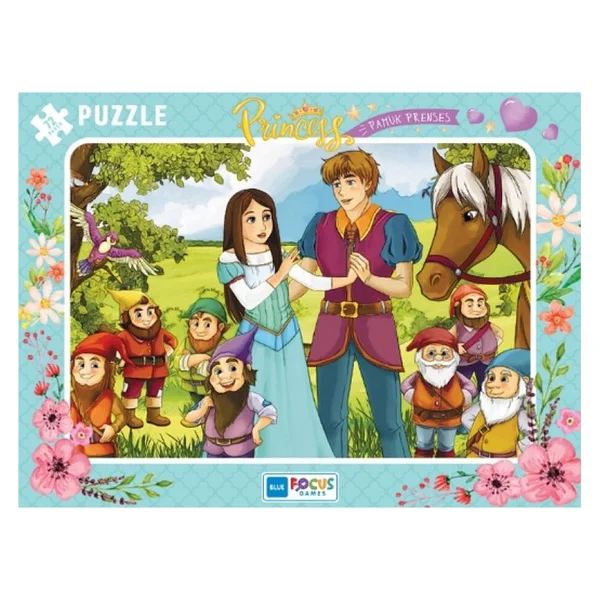 Blue Focus Princess Pamuk Prenses 72 Parça Puzzle Bf254 - Görsel 2