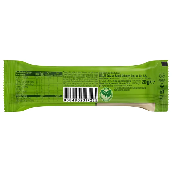 Fellas Antep Fıstıklı Kuruyemiş Bar (20 G) X 12 Adet - Görsel 7