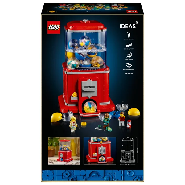 Lego 21358 Ideas Minifigür Otomatı - Görsel 4