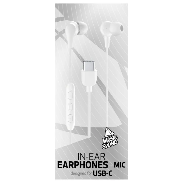 Cellularline Music Sound Type-C Kablolu Kulak İçi Kulaklık - Görsel 5