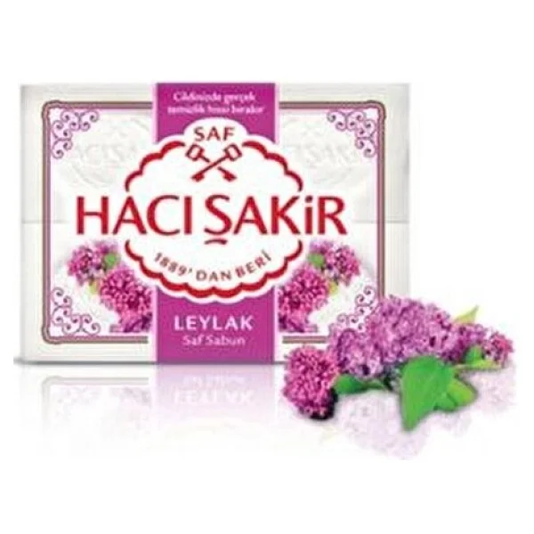 Hacı Şakir Leylak 4x150 Gr 4 Adet Kalıp Sabun - Görsel 2