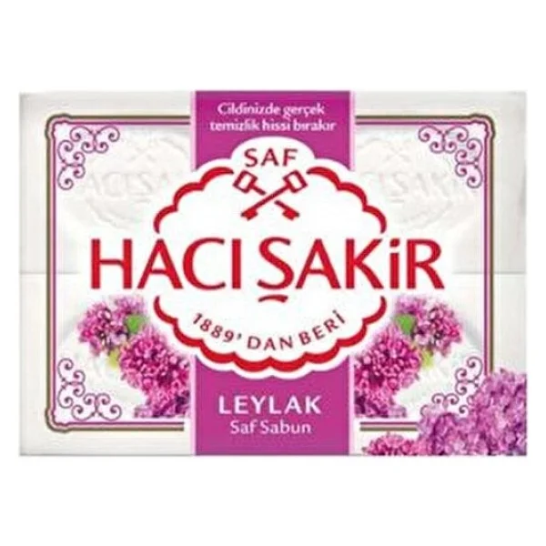 Hacı Şakir Leylak 4x150 Gr 4 Adet Kalıp Sabun - Görsel 3