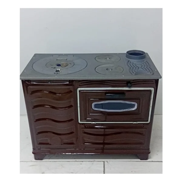 Dorello Kovalı Soba fırınlı kuzine soba şömine soba döküm soba camlı soba - Görsel 5