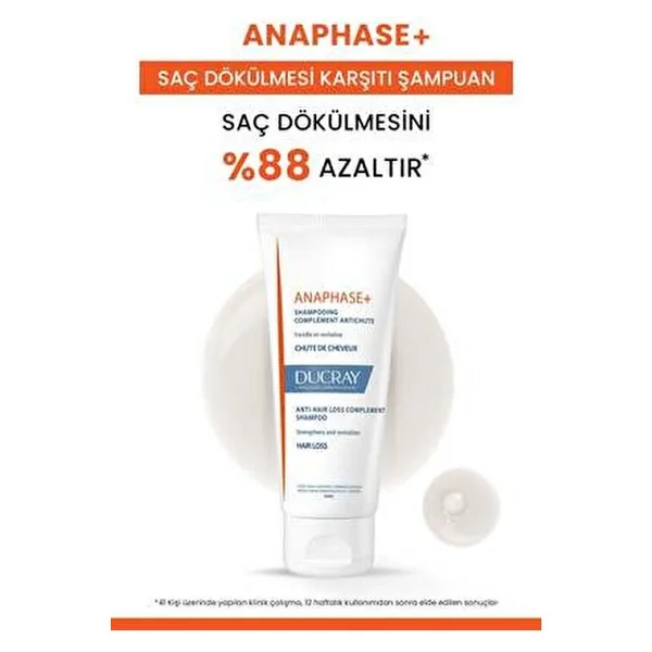 Ducray Anaphase+ Saç Dökülmesi Karşıtı Şampuan 100 Ml - Seyahat Boyu - Görsel 2