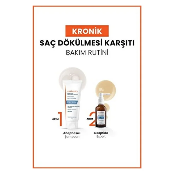 Ducray Anaphase+ Saç Dökülmesi Karşıtı Şampuan 100 Ml - Seyahat Boyu - Görsel 8