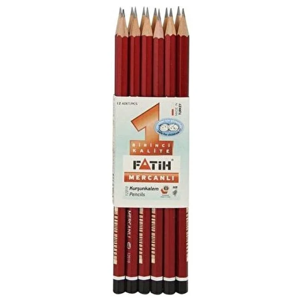 Fatih Natural Mercanlı 72 Adet Kurşun Kalem - Görsel 2