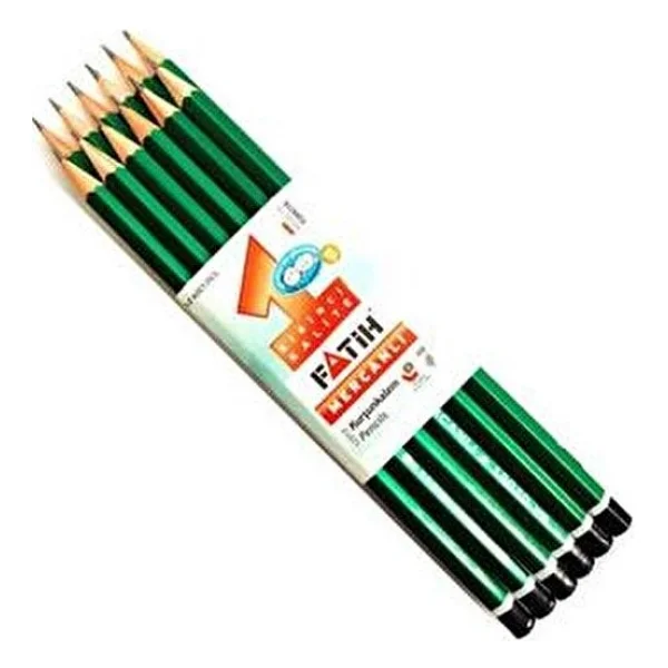 Fatih Natural Mercanlı 72 Adet Kurşun Kalem - Görsel 3