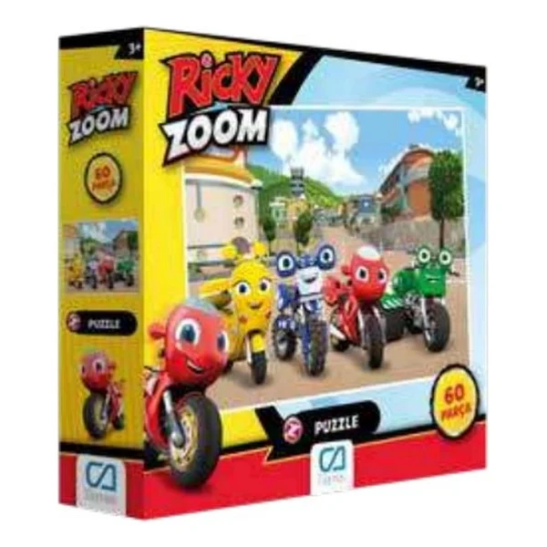 Ca Games Ricky Zoom 60 Parça Puzzle 5118 - Görsel 2