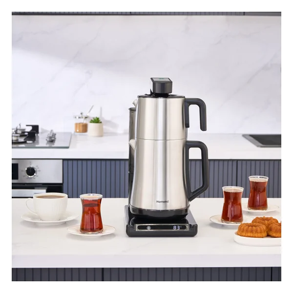 Homend Smart Royaltea Plus 1781h 2in1 Çelik Otomatik Türk Kahve Ve Çay Makinesi - Görsel 6