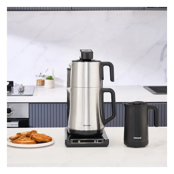 Homend Smart Royaltea Plus 1781h 2in1 Çelik Otomatik Türk Kahve Ve Çay Makinesi - Görsel 3