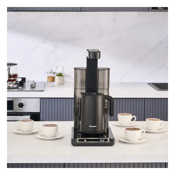 Homend Smart Royaltea Plus 1781h 2in1 Çelik Otomatik Türk Kahve Ve Çay Makinesi - Görsel 4