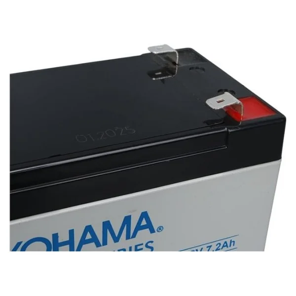 Yokohama Yh-127.2 12 Volt - 7.2 Amper Ups'ler İçin Akü (150x65x90 Mm) - Görsel 4