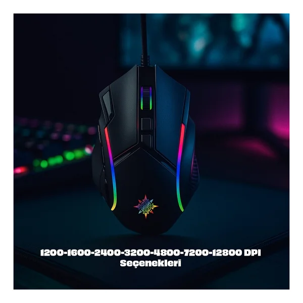 Inca Img-351 RGB Kablolu Oyuncu Mouse - Görsel 2