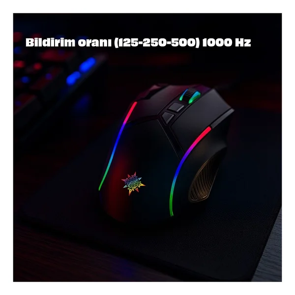 Inca Img-351 RGB Kablolu Oyuncu Mouse - Görsel 7
