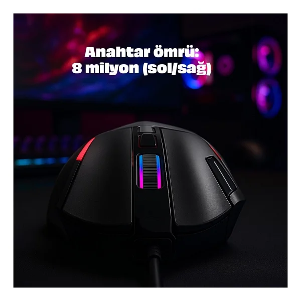 Inca Img-351 RGB Kablolu Oyuncu Mouse - Görsel 8