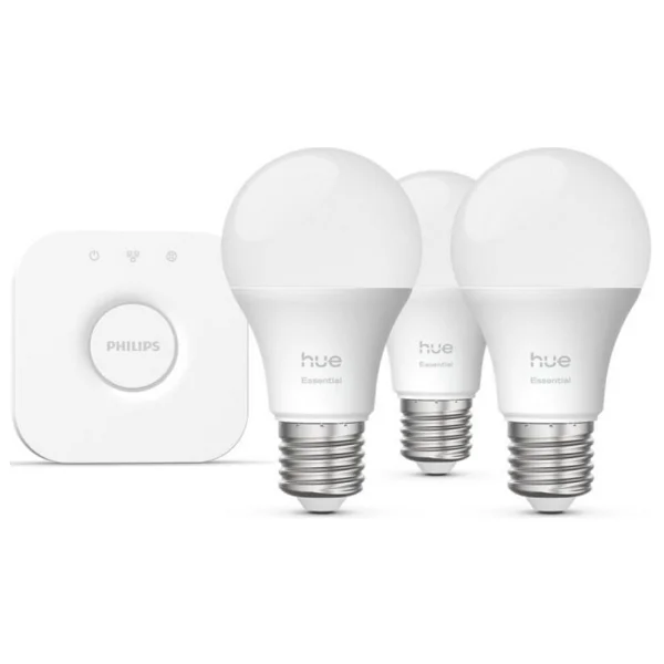Philips Hue Essential 806 8 W-60 W E27 3'lü Akıllı LED Ampul + Bridge Başlangıç Seti - Görsel 10