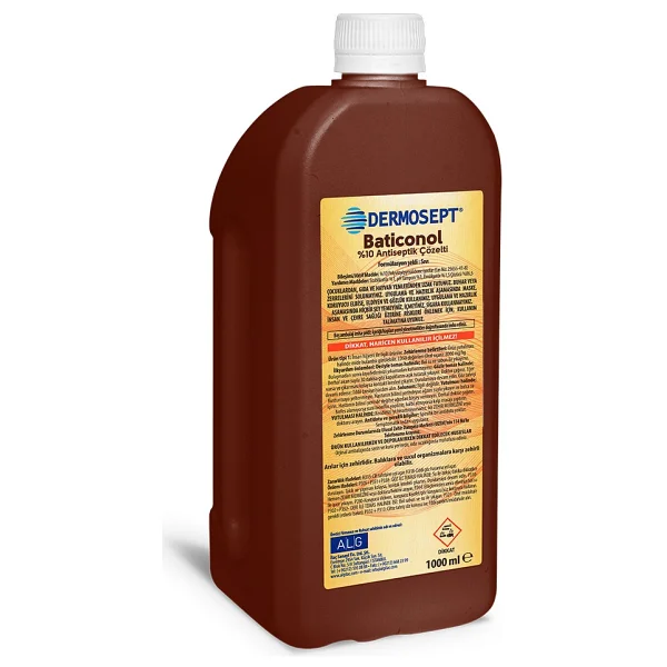Baticon-Batikon-Baticonol Antiseptic Çözelti 1000 Ml - Dermosept - Görsel 2