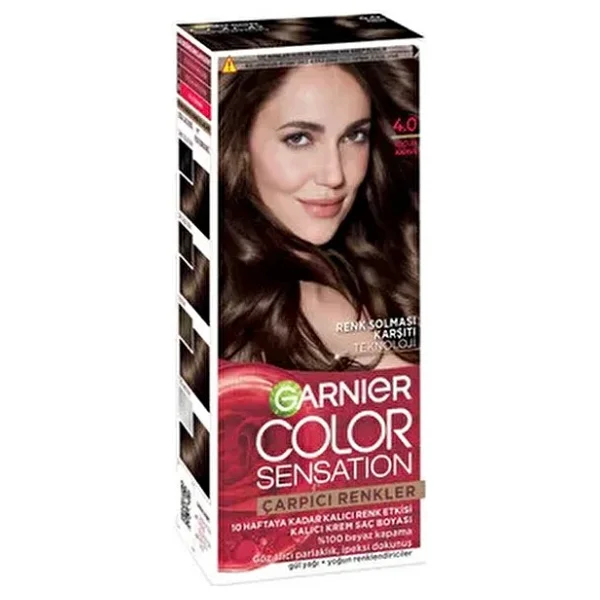 Garnier Çarpıcı Renkler 4.0 Yoğun Kahve Saç Boyası - Görsel 3