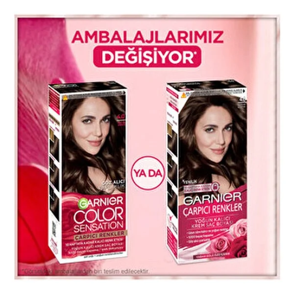 Garnier Çarpıcı Renkler 4.0 Yoğun Kahve Saç Boyası - Görsel 9