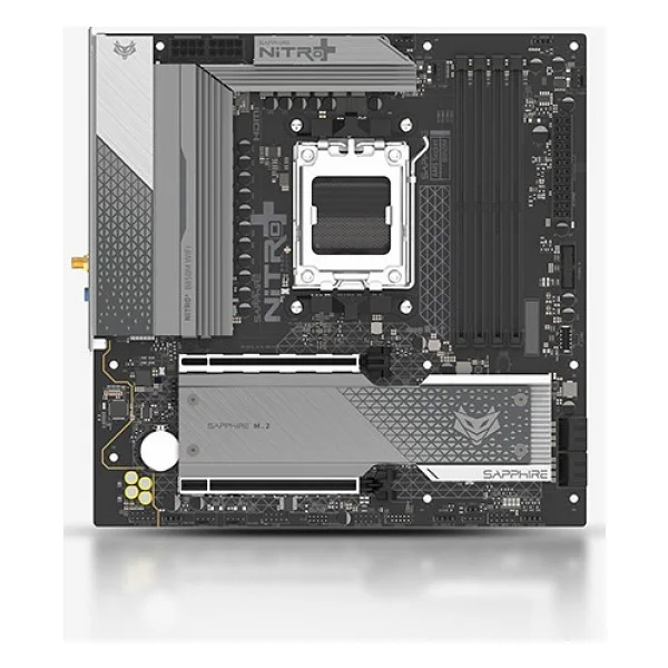 Sapphire Nitro+ B850m Wi-Fi 52123-01-40g AMD Am5 DDR5 Micro Atx Anakart - Görsel 7
