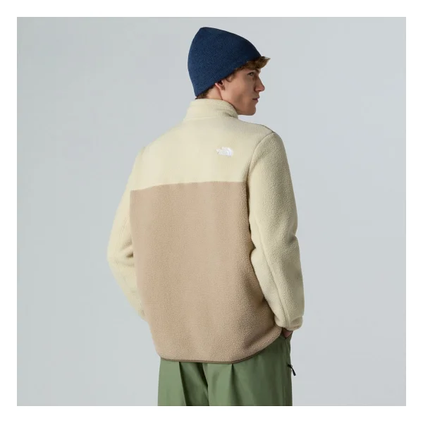 The North Face Yumiori Nf0a883seoz1 Yarım Fermuarlı Krem Erkek Polar - Görsel 5